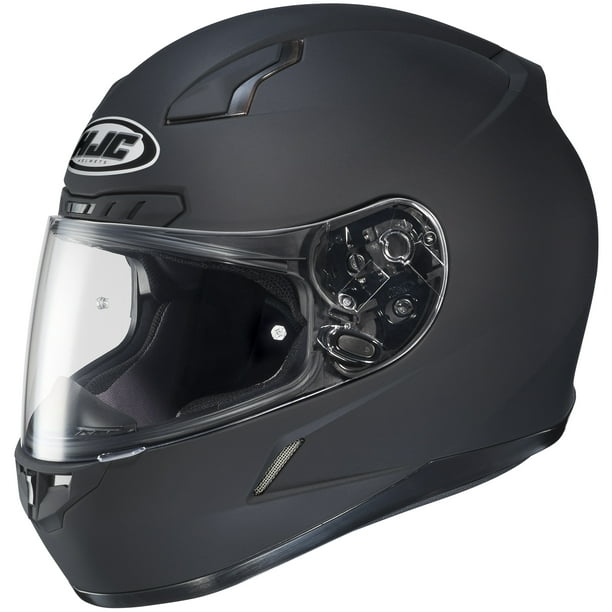 Matte Black/Large 0851-0135-06 HJC Helmets Solid Mens CL-17 Full Face Motorcycle Helmet Matte Black/Large 0851-0135-06 HJC Helmets Solid Mens CL-17 Full Face Motorcycle Helmet
